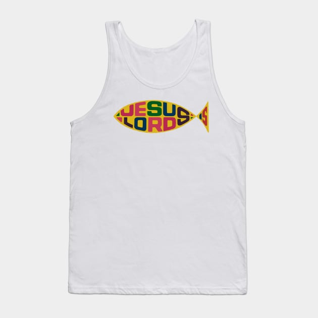 Jesus is Lord Tank Top by zsonn